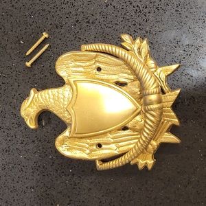 Brass door knocker
